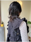 〈浅草 半個室〉ブリーチなしエンドカラー×レイヤーカット