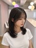 ≪ご新規様限定≫カット＋髪質改善酸熱トリートメント+ケアトリートメント
