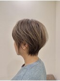 ハッシュカット/くびれショート/ベリーショート/12トーン