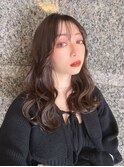 フェイスフレーミングカラーバレイヤージュブリーチなしカラー