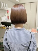 ピークス 千葉店(Peaks) 丸みショートボブ/レイヤー/20代30代40代50代/顔周りカット