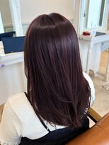 ヘアーサロン リアン 熊谷2号店(hair salon Rien) 艶感カシスボルドー×レイヤースタイル☆彡