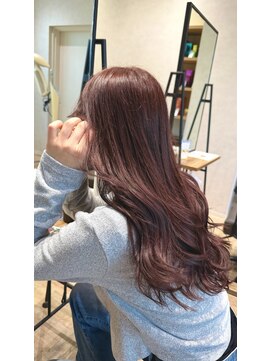 アヴァンス 堺東店(AVANCE.) 艶感ワインレッドロング