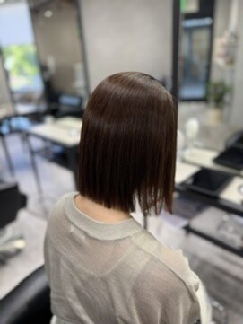 ソヨン 平塚店(SOYON) 広がりを抑える髪質改善ストレートボブ【平塚】