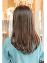 クレオメ バイ スーリール 五反田店(cleome by sourire)&nbsp;♪黒髪似合わせカットデジタルパーマ小顔ココアベージュ薄め前髪