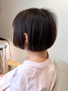 アビエブラン 若江岩田(abije blanc) キッズ丸みショートボブ【若江岩田】