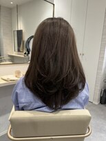 アオ(Ao)&nbsp;髪質改善カット グレージュ レイヤーカット