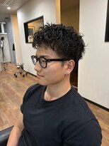 ヘアプレイスソル (HAIR PLACE SoL)&nbsp;メンズカット/波巻きパーマ/ツーブロックショート