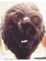 美容室 カーム(CALM)&nbsp;ミディアムヘアーセット