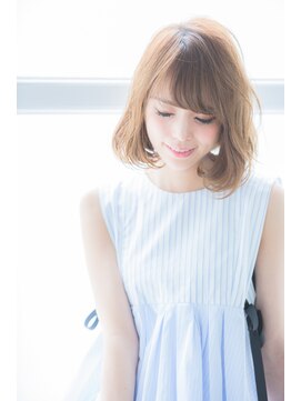 ミエル ヘア 新宿(miel hair) 【miel hair 新宿】大人かわいい♪愛され小顔ボブ