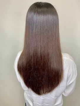 トリニティ(trinity) 【豊見城トリニティ】手触り、ツヤ最高♪質感矯正ストレート♪