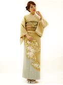レンタル訪問着AS-110 45000円《東京着物レンタル六本木月下美人