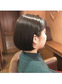 艶感シンプルボブ