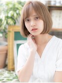 ハイトーンカラー×外人風カラーミニボブa戸田公園10代20代30代!