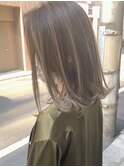 エアリーミディ/ホワイトアッシュ/小顔/ボブルフ[上野/御徒町］