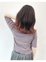 アライブ キチジョウジ(ALIVE Kichijoji)&nbsp;【ALIVE吉祥寺】ピンクベージュ＊グラデーションインナーカラー