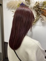 トイロ(TOIRO) 赤みカラー×ロングヘアー
