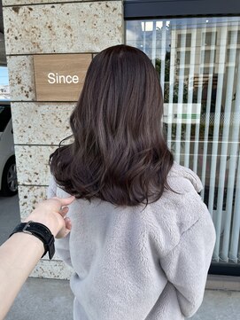 シンス(Since) 人気のラベンダーベージュ　　中村隆一