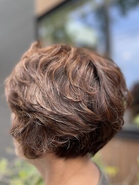 ミルゥ 末広店(MILOU) ショート×グレイカラー