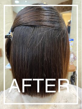 アンカーウェリナ(ANCHOR welina) 髪質会改善ストレート/縮毛矯正ショートヘア/ショートスタイル◎