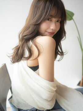 ミリィ 四日市(mily) 【mily中村】顔まわりレイヤーセミロング