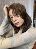 ミディアム×ウェーブパーマ　こなれ感が出る大人の人気ヘア