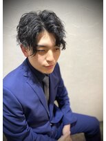 ヒロギンザ 銀座一丁目店(HIRO GINZA)&nbsp;ソフトツイスト×センターパート