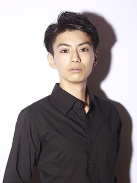 エレン 池袋(ElEn.) 似合わせ小顔カット×アップバング　メンズミディアム