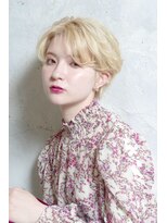 クシュ 所沢東口店(kusyu...) ブルーシルバー#アッシュオリーブ#グレージュアッシュボブパーマ