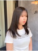 韓国ナチュラルくびれヘア似合わせカットレイヤーカット立川
