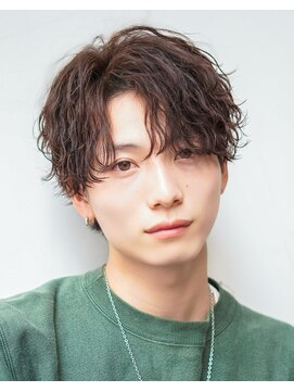 オーシャントーキョー 渋谷神南(OCEAN TOKYO) 波巻きパーマメンズツイストスパイラルパーマツーブロック