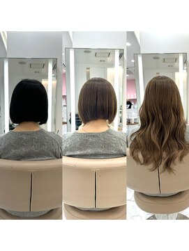 リゼル ユア 渋谷(RISEL YUA) 派手すぎない透明感カラー♪