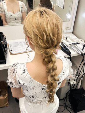 クランルシェ(clan luce) 編みおろし/心斎橋ヘアセット