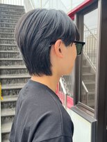 アイズ 海老名(AIZU) メンズウルフ 韓国 メンズカット シースルーマッシュ