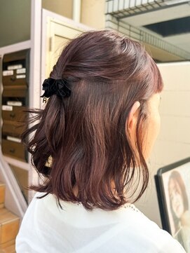 ルピナス(Lupine.) 【Ayumi】ピンクブラウン♪