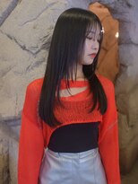 ギグス 星ヶ丘(gigs) レイヤーロング/黒髪ロング