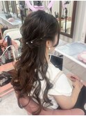 ガーリースタイル/心斎橋/ヘアメ/セットサロン
