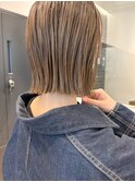 切りっぱなしボブ
