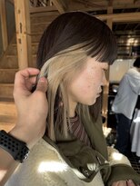 代々木上原美容室 ハスキーブロンド