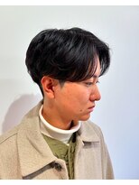 クレアメンズ 横浜能見台(CREA men's)&nbsp;横浜メンズパーマニュアンスパーマセンターパートワンカールヘア