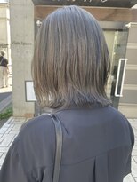 メゾンアクア 表参道(Maison ACQUA)&nbsp;◎ブリーチなしカラーメルティーカラーオリーブベージュ