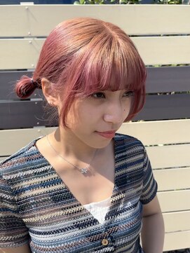ギルド(Guild) roots color(beige × pink)