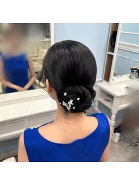 新宿コットン(cotton hair) 結婚式やパーティのヘアメ