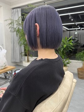 エルヘアメゾン(el. hair maison) 相性抜群！ブリーチカラーと髪質改善☆ボブ