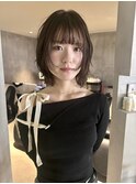 20代30代大人可愛い小顔ボブ丸みショートウルフカット