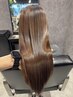 髪質改善ボリュームダウンストレート ¥17000→¥13500