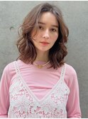 レイヤー レイヤーカット パーマ ニュアンスパーマ ミディアム