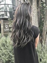 ハーツ(Heart's)&nbsp;白髪ぼかし脱白髪染め似合わせロングレイヤー40代50代60代♪