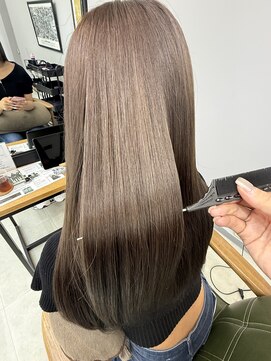 ヘアーアンドビューティーザ エフ(Hair Beauty the F) /髪質改善カラー/