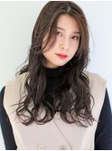 愛されグレージュ/赤みなし寒色系カラー/韓国風ヘア